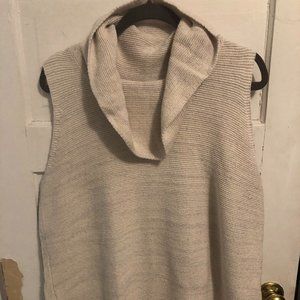 Cowl Neck Sleeveless Sweater